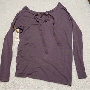 reversible long sleep top from garage (s)